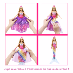 Barbie Dreamtopia Transformation Princesse Sirène - Vue supplémentaire 3
