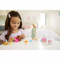 Barbie – Coffret Anniversaire des Chiots - Vue supplémentaire 4