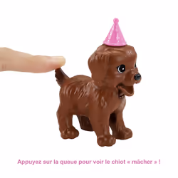 Barbie – Coffret Anniversaire des Chiots - Vue supplémentaire 8
