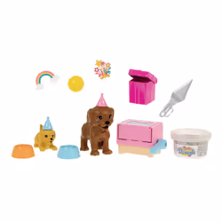 Barbie – Coffret Anniversaire des Chiots - Vue supplémentaire 9