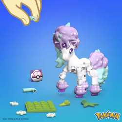Mega Construx Pokémon Galarian Ponyta - Vue supplémentaire 2