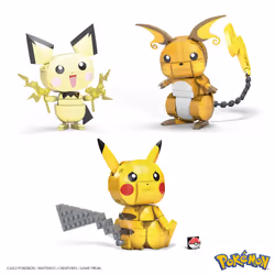 MEGA Pokémon Trio Évolution Pikachu - Vue supplémentaire 2