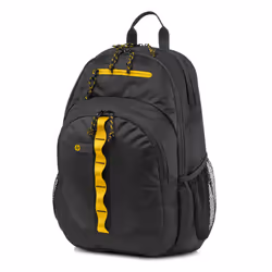 HP Sac à dos de sport 15.6 noir/jaune, Étui sac à dos, 39,6 cm (15.6"), 600 g