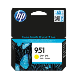 HP Cartouche authentique d'encre jaune 951