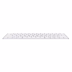 Apple MLA22 clavier Bluetooth Français Argent, Blanc