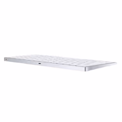 Apple MLA22 clavier Bluetooth Français Argent, Blanc - Vue supplémentaire 5