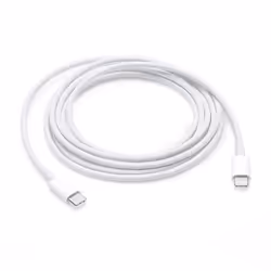 Apple MLL82ZM/A, 2 m, USB C, USB C, Mâle/Mâle, Blanc