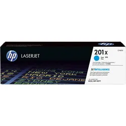 HP 201X toner LaserJet Cyan grande capacité authentique