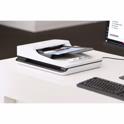 HP Scanjet Pro 2500 f1 Numériseur à plat et adf 1200 x 1200 DPI A4 Noir, Blanc (L2747A#B19)