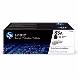 HP Pack de 2 toners LaserJet 83A noir authentiques, 3000 pages, Noir, 2 pièce(s)