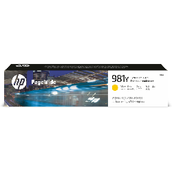 HP 981Y cartouche PageWide Jaune extra grande capacité authentique