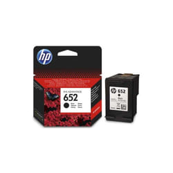 Cartouche jet d'encre HP original F6V25AE pour HP 652 -Noir