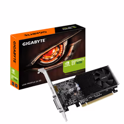 Gigabyte GV-N1030D4-2GL, GeForce GT 1030, 2 Go, GDDR4, 64 bit, 4096 x 2160 pixels, PCI Express x16 3.0