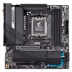 Gigabyte B650M AORUS ELITE AX carte mère AMD B650 Emplacement AM5 micro ATX - Vue supplémentaire 2