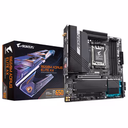 Gigabyte B650M AORUS ELITE AX carte mère AMD B650 Emplacement AM5 micro ATX - Vue supplémentaire 6