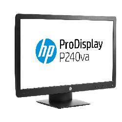 HP ProDisplay P240va écran plat de PC 60,5 cm (23.8") 1920 x 1080 pixels Full HD LED Noir