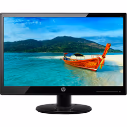 HP 19ka, 47 cm (18.5"), 1366 x 768 pixels, WXGA, LED, 7 ms, Noir