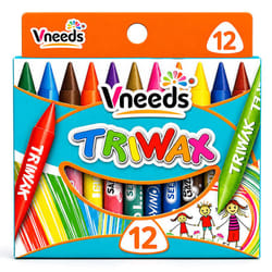 12 Crayons De Cires Vneeds V1010 12/9