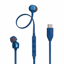 JBL Tune 310C USB, Avec fil, Appels/Musique, 20 - 40000 Hz, 14,3 g, Casque, Bleu