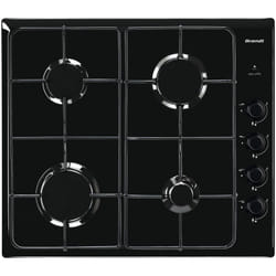 Plaques de Cuisson Encastrables Gaz Brandt 60cm Noir BPE6400B
