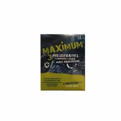 MAXIMUM PRESERVATIF NATUREL BT/3