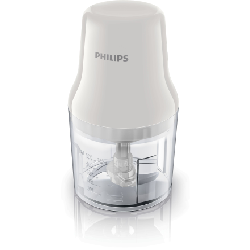 Philips Daily Collection HR1393/00 Hachoir compact 450W - Blanc