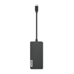 Concentrateur USB-C Lenovo GX90T77924, 5000 Mbit/s, Gris