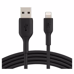 2 Pack Câbles De Charge BELKIN BOOST Charge USB-A Vers Lightning - Charge rapide et synchronisation rapide - Certifié MFi que ...