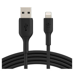 2 Pack Câbles De Charge BELKIN BOOST Charge USB-A Vers Lightning 1M - Noir