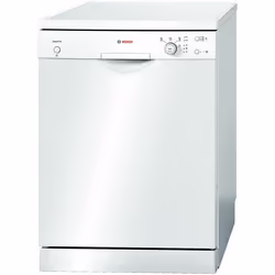 Bosch SMS40E32EU, Pose libre, Blanc, froid, chaud, Panier, 12 couverts, D