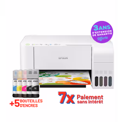 Epson L3156 EcoTank Multifunction InkTank Wireless Printer - White