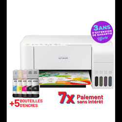 Epson L3156 EcoTank Multifunction InkTank Wireless Printer - White
