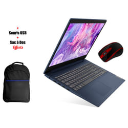 PC Portable LENOVO IdeaPad 3 15IGL05 N4020 4Go 1To - Bleu (81WQ00GUFG)