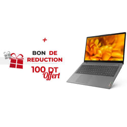 Pc Portable Lenovo IdeaPad 3 i5 11Gén 4Go 1To Gris (82H800SXFE)