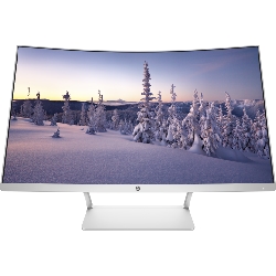 HP 27 68,6 cm (27") 1920 x 1080 pixels Full HD LED Argent, Blanc
