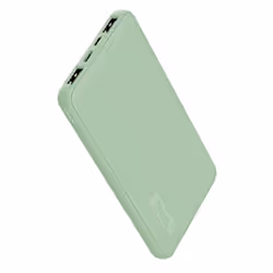 POWER BANK TRUST ECO/ 10000MAH / VERT:Capacité de la batterie : 10 000 mAh - Vitesse maximale via USB-C (15W) ou USB-A (12W) ...