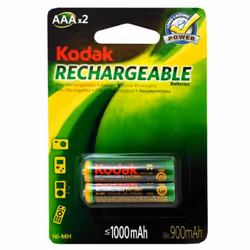 2x Piles Rechargeables Kodak AAA