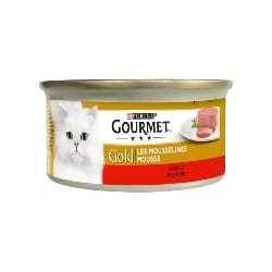 GOURMET GOLD MOUSSELINES BOEUF 85GR
