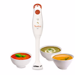 Moulinex Turbomix Plus, Mélangeur par immersion, 0,8 L, 350 W, Blanc