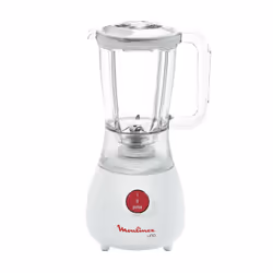 Moulinex Uno, Mélangeur de table, 1 L, Fonction d'impulsion, 350 W, Blanc