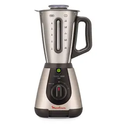 Moulinex LM320A10 blender 2 L Mélangeur de table 550 W Acier inoxydable