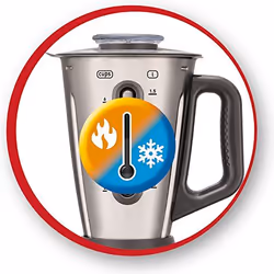 Moulinex LM320A10 blender 2 L Mélangeur de table 550 W Acier inoxydable - Vue supplémentaire 6