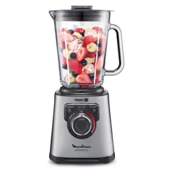 Moulinex perfect mix + 1,5 L Mélangeur de table 1200 W Acier, Gris