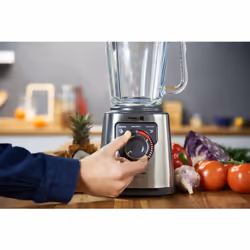 Moulinex perfect mix + 1,5 L Mélangeur de table 1200 W Acier, Gris - Vue supplémentaire 16