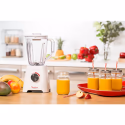 Moulinex LM420110 blender 2 L Mélangeur de table 600 W Blanc