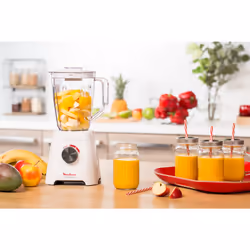 Moulinex LM420110 blender 2 L Mélangeur de table 600 W Blanc