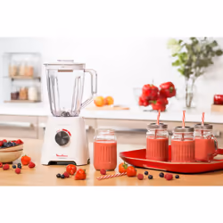 Moulinex LM420110 blender 2 L Mélangeur de table 600 W Blanc - Vue supplémentaire 7