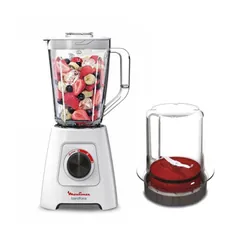 Blendforce + 1 Accessoire Broyeur 2L 600W Moulinex (LM422125) - Blanc
