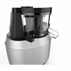 Moulinex Juice & Clean ZU420E Centrifugeuse lente 150 W Aluminium, Noir