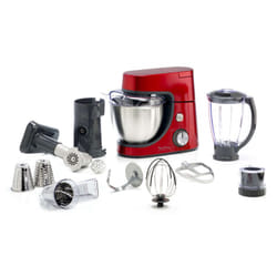 Robot Pétrin Multifonction MOULINEX Masterchef Gourmet 1100W - Rouge (QA513G10)